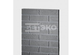 Фиброцементные панели БЕТЭКО Брик Deep Gray 1200х1500х8