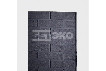 Фиброцементные панели БЕТЭКО Брик Graphite 1200х1500х8