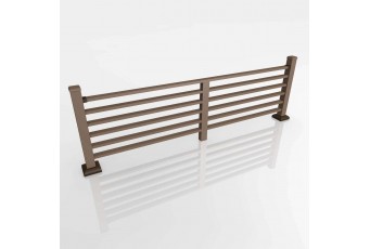 Ограждение из ДПК CM Railing вид 5