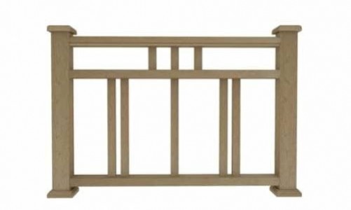 Woodvex - Ограждение из ДПК Woodvex Г1 натуральный Ограждение из ДПК Woodvex Г1 натуральный