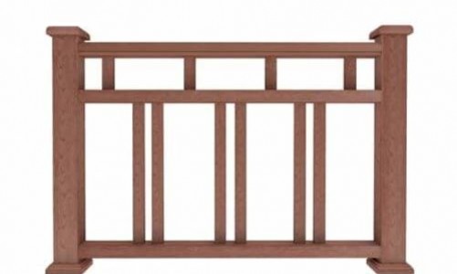 Woodvex - Ограждение из ДПК Woodvex В1 терракот Ограждение из ДПК Woodvex В1 терракот