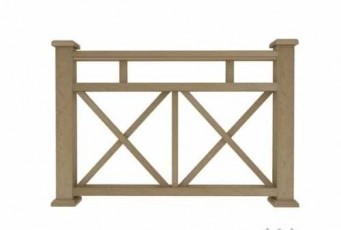 Ограждение из ДПК Woodvex Ж1 натуральный