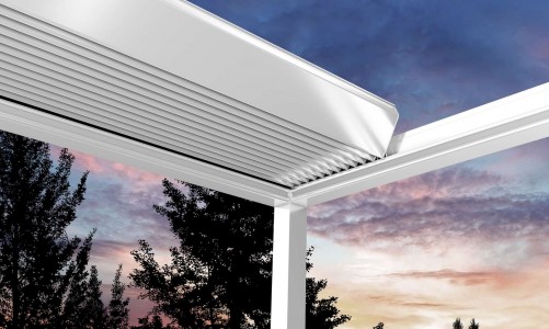 Пергола со сдвижными ламелями Bioclimatic B700-18C