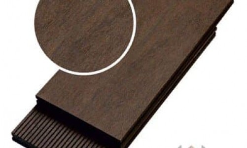 Bruggan - Полнотелая террасная доска из ДПК BRUGGAN MULTICOLOR Французская палуба WENGE 140 мм Полнотелая террасная доска из ДПК BRUGGAN MULTICOLOR Французская палуба WENGE 140 мм