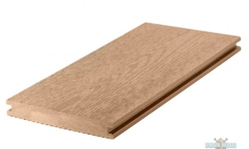 Полнотелая террасная доска из ДПК CM DECKING SOLID дуб