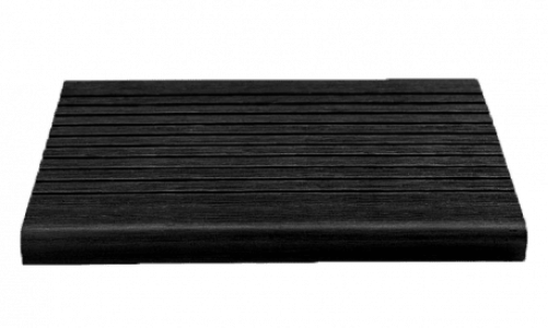 Ступень из ДПК Ecodeck Брайт  3D ВЕНГЕ 320х23 мм