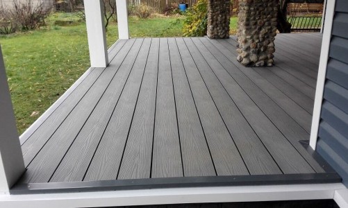 Ecodeck - Террасная доска из ДПК двухсторонняя Ecodeck БРАЙТ МАКС КАНТРИ 3D СЕРЫЙ ДЫМ Террасная доска из ДПК двухсторонняя Ecodeck БРАЙТ МАКС КАНТРИ 3D СЕРЫЙ ДЫМ
