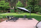 Террасная доска из ДПК двухсторонняя Ecodeck БРАЙТ МАССИВ 3D КАШТАН