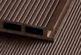 Террасная доска из ДПК двухсторонняя Ecodeck БРАЙТ ВЕЛЬВЕТ КАНТРИ КАШТАН
