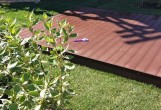 Террасная доска из ДПК двухсторонняя Ecodeck БРАЙТ ВЕЛЬВЕТ КАНТРИ КАШТАН