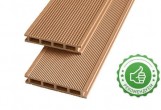 Террасная доска из ДПК двухсторонняя Ecodeck БРАЙТ ВЕЛЬВЕТ КАНТРИ ПШЕНИЧНЫЙ