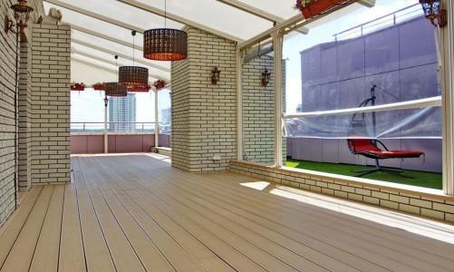 Террасная доска из ДПК двухсторонняя Ecodeck БРАЙТ ВЕЛЬВЕТ КАНТРИ ПШЕНИЧНЫЙ