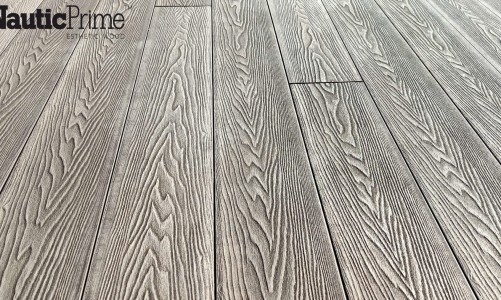 Террасная доска из ДПК NauticPrime (Middle) Esthetic Wood Коричневый