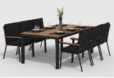 Gardenini - Обеденная зона Gardenini Bella Calma S 200 Цвет: Карбон, черный Обеденная зона Gardenini Bella Calma S 200 Цвет: Карбон, черный