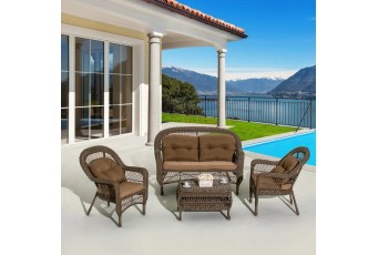 Комплект мебели из искусственного ротанга Lite Kavena Beige