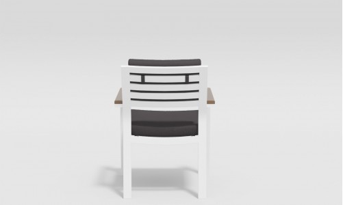 Gardenini - Стул Gardenini Bella White Anthracite Стул Gardenini Bella White Anthracite