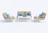 Лаунж зона Ideal Patio Estivo Цвет: белый, бежевый