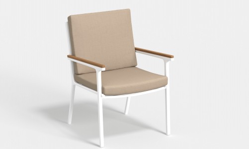 Gardenini - Обеденная зона Gardenini Bella Calma S 220 Цвет: Белый, бежевый Обеденная зона Gardenini Bella Calma S 220 Цвет: Белый, бежевый