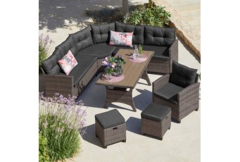 Комплект мебели из искусственного ротанга Lite Kote Brown
