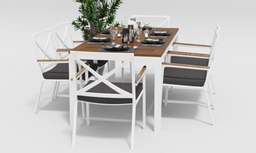 Gardenini - Обеденная зона Gardenini Bella Calma Grey 180 Обеденная зона Gardenini Bella Calma Grey 180