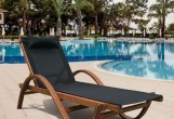 Лежак из дерева Lite Monte Carlo Black