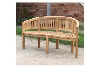 Скамейка из тика Lite Mirano