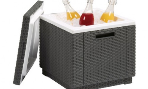 Keter - Столик-холодильник Keter Ice Cube коричневый Столик-холодильник Keter Ice Cube коричневый