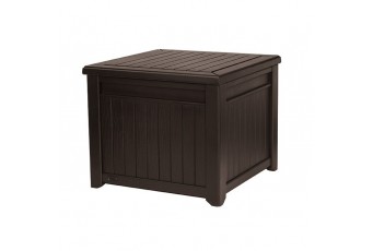 Стол-сундук Keter Cube wood 208L