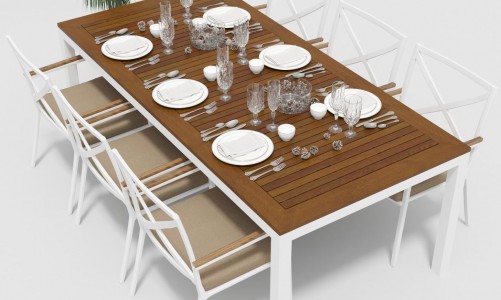 Gardenini - Обеденная зона Gardenini Bella Calma Beige 220 Обеденная зона Gardenini Bella Calma Beige 220