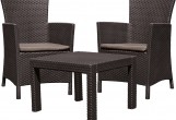 Keter - Лаунж зона Keter Rosario balcony set коричневый Лаунж зона Keter Rosario balcony set коричневый