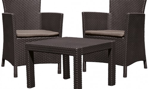 Keter - Лаунж зона Keter Rosario balcony set коричневый Лаунж зона Keter Rosario balcony set коричневый