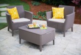 Keter - Лаунж зона Keter Salemo balcony set капучино Лаунж зона Keter Salemo balcony set капучино