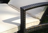 Раскладной лежак для пляжа Joygarden Milano коричневый