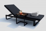 IdealPatio - Шезлонг Ideal Patio Letto Цвет: карбон, антрацит Шезлонг Ideal Patio Letto Цвет: карбон, антрацит