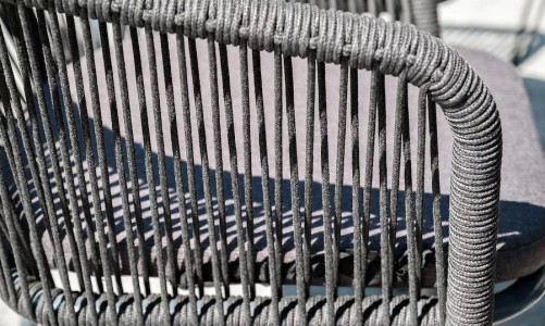 4SIS - Стул 4SIS Марсель из роупа Цвет: темно-серый Стул 4SIS Марсель из роупа Цвет: темно-серый