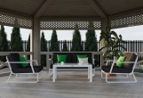 IdealPatio - Лаунж зона Ideal Patio Estivo Цвет: белый, антрацит Лаунж зона Ideal Patio Estivo Цвет: белый, антрацит