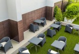 Кресло плетеное Siesta Contract Aruba Цвет: антрацит