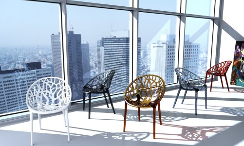 Кресло Siesta Contract Crystal Цвет: янтарный