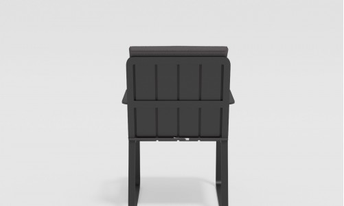 Gardenini - Стул Gardenini Vogle Armrest carbon anthracite Стул Gardenini Vogle Armrest carbon anthracite