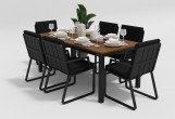 Gardenini - Стол обеденный Gardenini Bella 220 Цвет: Темно-серый Стол обеденный Gardenini Bella 220 Цвет: Темно-серый