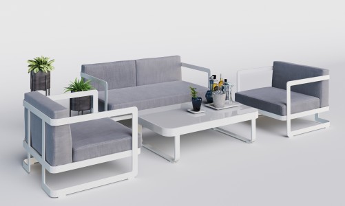 Лаунж зона Gardenini Villino White