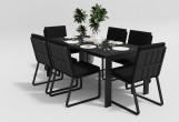 Gardenini - Стол Gardenini Malia Black 180 Стол Gardenini Malia Black 180