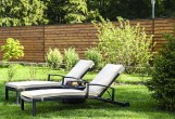Раскладной лежак для пляжа Joygarden Milano коричневый