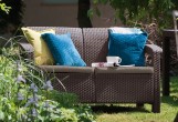 Диван Keter Corfu love seat коричневый