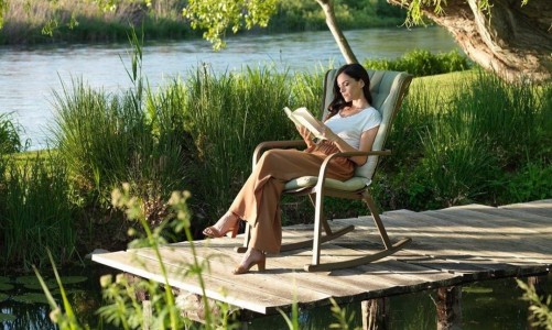 Nardi - Кресло-качалка Nardi Folio Цвет: тортора Кресло-качалка Nardi Folio Цвет: тортора