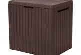 Ящик для хранения с крышкой Keter City 113 л коричневый