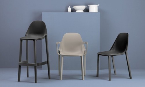 ScabDesign - Стул полубарный Scab Design Piu Цвет: антрацит Стул полубарный Scab Design Piu Цвет: антрацит