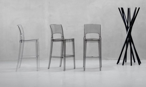 ScabDesign - Стул барный Scab Design Isy Antishock Цвет: бесцветный Стул барный Scab Design Isy Antishock Цвет: бесцветный