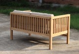 Lite - Скамейка из тика Lite Rodigo с подушками Скамейка из тика Lite Rodigo с подушками