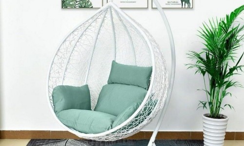 Подвесное кресло Cocoon Chair 168 XL White
